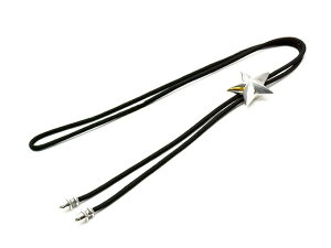 【Jango/ジャンゴ】「Nautikal Star Loop Tie/ノーティカルスターループタイ」(JNT-09)(ボロタイ/Silver925/GERUGA/ゲルガ/LOST CONTROL/ロストコントロール/ハーレー/プレゼント/シルバー/アクセサリー/アメカジ/ホイールズアパレル/WOLF PACK/ウルフパック)