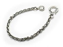 【Jango/ジャンゴ】「Wallet Chain-04/ウォレットチェーン-04」(JWC-04)(Silver925/GERUGA/ゲルガ/LOST CONTROL/ロストコントロール/ハーレー/プレゼント/シルバー/アクセサリー/アメカジ/ホイールズアパレル/ホットロッド/WOLF PACK/ウルフパック)