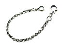 【Jango/ジャンゴ】「Wallet Chain-08 Custom/ウォレットチェーン-08カスタム」(JWC-08-CUSTOM)(Silver925/G...