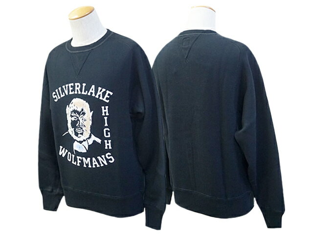 【JELADO”ATHLETIC BRAND”/ジェラード”アスレチックブランド”】2024AW「Wolf Man Champs Sweat Shirt/ウルフマンチャンプススウェットシャツ」(AB03217)(The 2 Monkeys/ザ トゥーモンキーズ/アメカジ/ホイールズアパレル/ハーレー/WOLF PACK/ウルフパック)