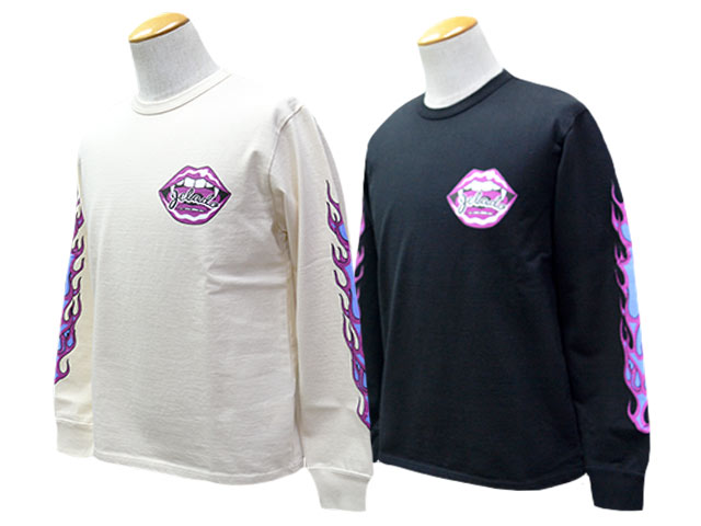 全2色【JELADO/ジェラード】2026SS「Flame Sleeve Tee/フレイムスリーブTee」(AB21234)(The 2 Monkeys/ザ トゥーモンキーズ/アメカジ/ミリタリー/ホイールズアパレル/ホットロッド/ハーレー/ボーダー/WOLF PACK/ウルフパック)