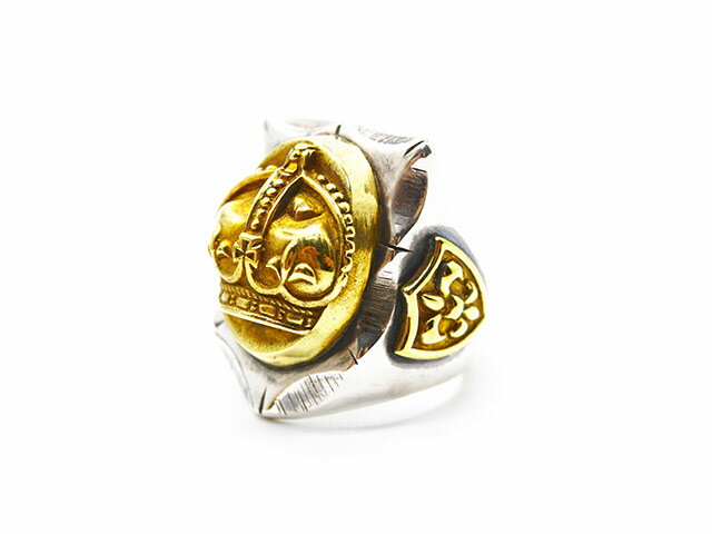 「Mexican Ring”Crown”/メキシカンリング”クラウン” 」(SG94618)(The 2 Monkeys/ザ トゥーモンキーズ/アメカジ/デニム/ハーレー/ホットロッド/WOLF PACK/ウルフパック)