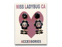 楽天WOLF PACK楽天市場店【Miss Ladybug/ミスレディーバグ】2021SS「Flower Face Earrings/フラワーフェイスイアリングス」（MLB-21-SS-G03）【あす楽対応】（GANGSTERVILLE/ギャングスタービル/WEIRDO/GLAD HAND/グラッドハンド/WOLF PACK/ウルフパック）