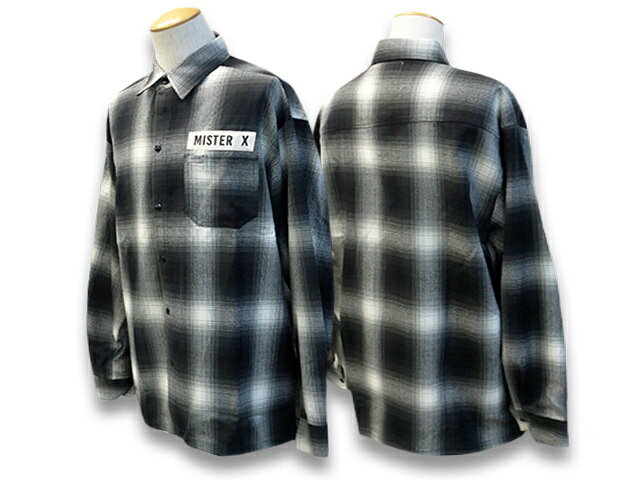 【MISTER X/ミスターエックス】2022AW California Check L/S Shirts/カリフォルニアチェックロングスリーブシャツ 22AW-MRX-09 【あす楽対応】 UNCHANGING LOVE/アンチェンジングラブ/POP EYES…