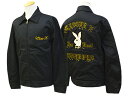 2024SS「Playboys Club Jacket/プレイボーイズクラブジャケット」(24SS-MRX-002)(UNCHANGING LOVE/アンチェンジングラブ/POP EYES/ポップアイズ/アメカジ/ホットロッド/ハーレー/ホイールズアパレル/WOLF PACK/ウルフパック)