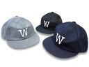 全3色2022AW「Wolfman Baseball Wool Cap/ウルフマンベースボールキャップ」(5213016)(THE FAT HATTER/ザ ファットハッター/ホイールズアパレル/アメカジ/ハーレー/プレゼント/WOLF PACK/ウルフパック)