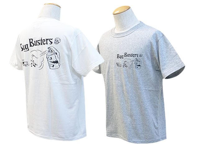 全2色2023SS「Super Heavy Weight S/S Tee”Bug Busters”/スーパーヘビーウェイトショートスリーブTee”バグバスターズ”」(ホイールズアパレル/アメカジ/ハーレー/ホットロッド/WOLF PACK/ウルフパック)