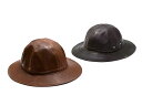 全2色【Mr.FATMAN/ミスターファットマン】2024AW「Leather Fatigue Hat/レザーファティーグハット」(5244009)(THE F...