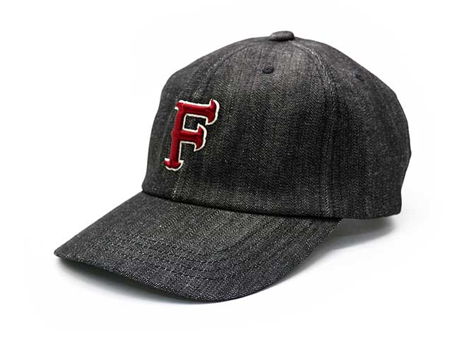 全5色【Mr.FATMAN/ミスターファットマン】2025SS「F Emblem Baseball Cap/Fエンブレムベースボールキャップ」(5252002)(THE FAT HATTER/ザ ファットハッター/帽子/ヘッドウェア/キャップ/アメカジ/ハーレー/バイカー/プレゼント/WOLF PACK/ウルフパック)