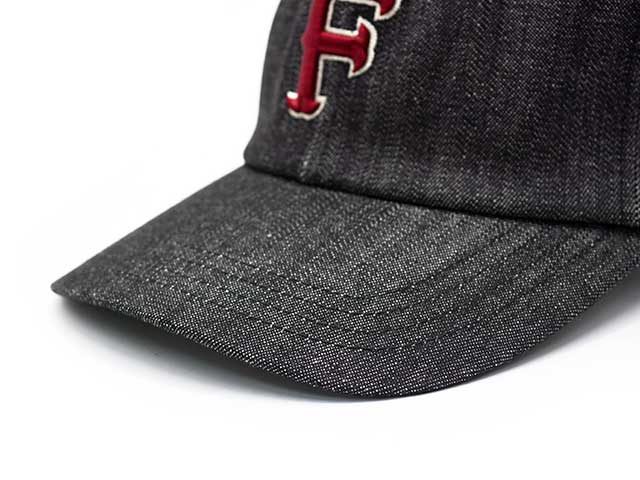 全5色【Mr.FATMAN/ミスターファットマン】2025SS「F Emblem Baseball Cap/Fエンブレムベースボールキャップ」(5252002)(THE FAT HATTER/ザ ファットハッター/帽子/ヘッドウェア/キャップ/アメカジ/ハーレー/バイカー/プレゼント/WOLF PACK/ウルフパック)
