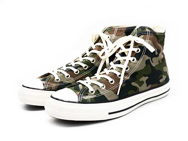 樂天商城 - 【CONVERSE/コンバース】「ALL STAR”AGED WOODLANDCAMO HI”/オールスター”エイジドウッドランドカモHI”」(オールスター/ワンスター/スニーカー/シューズ/靴/アメカジ/ハーレー/バイカー/ホットロッド/WOLF PACK/ウルフパック)
