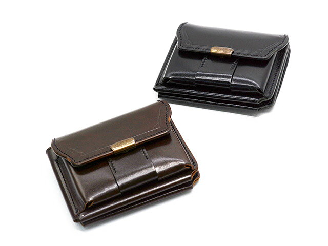 全2色「Saddle Pull Up Garcon Compact Wallet/サドルプルアップギャルソンコンパクトウォレット」(DCr-1050)(バイカー/ハーレー/アメカジ/ハンドメイド/財布/プレゼント/WOLF PACK/ウルフパック)