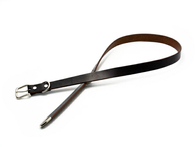 【INCEPTION/インセプション】「Bends Hand Dyeing Leather 25mm Narrow Belt/ベンズハンドダイイングレザー25mmナローベルト」(IPSDB-03)(ACCEL COMPANY/アクセルカンパニー/アメカジ/レザー/ハーレー/バイカー/ホットロッド/プレゼント/WOLF PACK/ウルフパック)