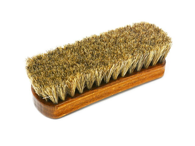 WOLF PACK楽天市場店の【SADDLEUP by M.MOWBRAY/サドルアップバイM.モゥブレィ】「Horse Brush”Large”/ホースブラシ”ラージ”」(7098)(ケアグッズ/シューケア/レザーケア/メンテナンス/レザージャケット/ブーツ/ハーレー/アメカジ/プレゼント/WOLF PACK/ウルフパック)｜アングル2