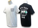 全2色【BLUE ROSE.308/ブルーローズ.308】「High Quality Crew Neck Tee”Shakin' Logo＆Bull Dog