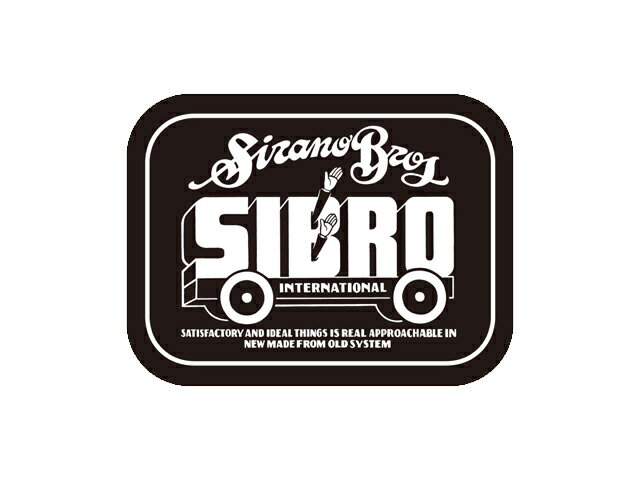 【SIRANO BROS/シラノブロス】「Sticker“Sibro Bus”/ステッカー”シブロバス”」【ネコポス対応】【あす楽対応】(WIDE RANGE DRAWING/ワイドレンジドローイング/ホイールズアパレル/アメカジ/ハーレー/ホットロッド/バイク/WOLF PACK/ウルフパック)