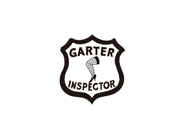 【SIRANO BROS/シラノブロス】「Sticker“Garter Inspector S”/ステッカー”ガーターインスペクターS”」【ネコポス対応】【あす楽対応】(ワイドレンジドローイング/フードゥーマン/ホイールズアパレル/ハーレー/ホットロッド/バイク/WOLF PACK/ウルフパック)