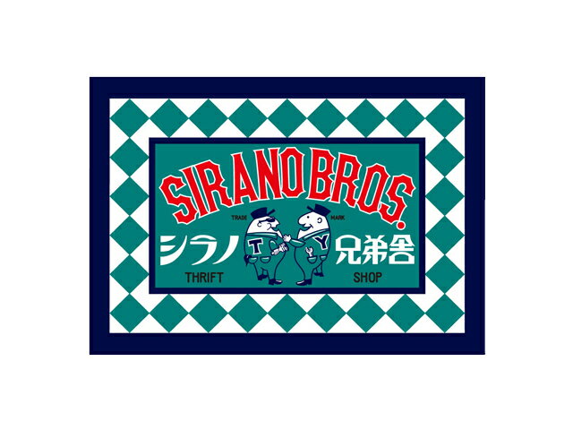 「Sticker“Sirano Brotherhood Fullcolor”/ステッカー”シラノ兄弟舎フルカラー”」(Hoodoo Man/フードゥーマン/ホイールズアパレル/ハーレー/ホットロッド/バイク/WOLF PACK/ウルフパック)