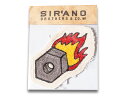 【SIRANO BROS/シラノブロス】2022SS Chain Stitched Emblem “Speed Nut”/チェーンステッチエンブレム”スピードナット” 【あす楽対応】 ワイドレンジドローイング/フードゥーマン/ホイールズア…