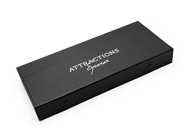 【ATTRACTIONS/アトラクションズ】「Eyewear Box/アイウエアボックス」(AE0007)(BILTBUCK/ビルトバック/WEARMASTERS/ウエアマスターズ/アメカジ/ハーレー/サングラス/シェード/眼鏡/WOLF PACK/ウルフパック)