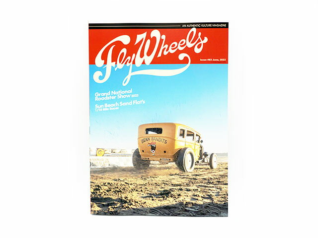 【Fly Wheels/フライウィール】Issue 83【ネコポス対応】(CALIFORNIA LINE/カリフォルニアライン/SKULL FLIGHT/スカルフライト/GLAD HAND/グラッドハンド/ROAD RUNNER/ロードランナー/MOON EYES/ムーンアイズ/ホットロッド/WOLF PACK/ウルフパック)