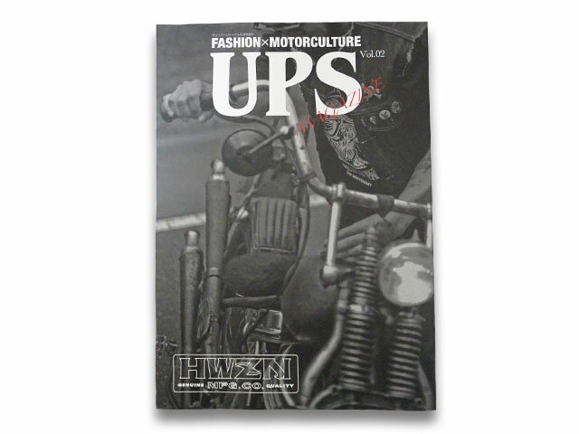 【UPS Magazine/UPSマガジン】Vol.2【DM便対応】【あす楽対応】(BLUCO/THE HIGHEST END/BWG/Vise/RED TAIL/BWG/SKULL FLIGHT/CALIFORNIA LINE/ハーレー/バイク/アメカジ/ホットロッド/雑誌/UP-SWEEP/アップスイープ)