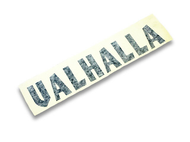 【DEATH SQUAD/デススクアッド】「Cutting Sticker”VALHALLA”/カッティングステッカー”ヴァルハラ”」【ネコポス対応】【あす楽対応】(GARBAGE WAGON/ガベージワゴン/WESTRIDE/ウエストライド/HELLS ANGELS/ヘルズエンジェルス/ウルフパック)