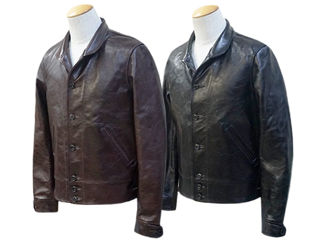 全2色【FINE CREEK&CO/ファインクリークアンドコー】「Alejacket/エールジャケット」(ACJK030)(ファインクリークレザーズ/ボーテス/ハイラージレザー/アメカジ/WOLF PACK/ウルフパック)