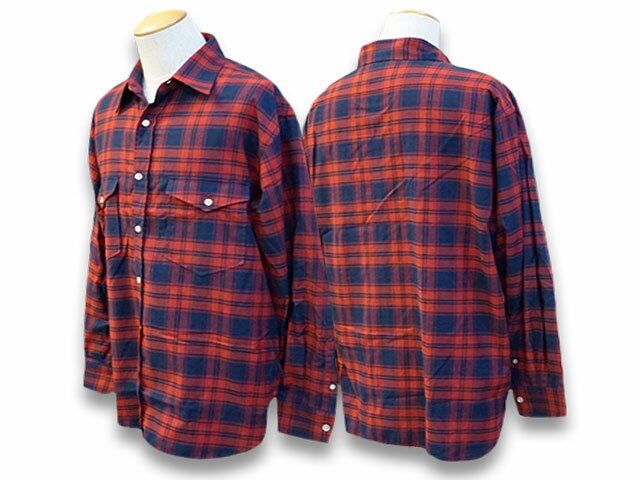 2023SS「Check Shirts”Nerd”/チェックシャツ”ナード”」(CWST013)(FINE CREEK LEATHERS/ファインクリークレザーズ/MOSSIR/モシール/アメカジ/ハーレー/WOLF PACK/ウルフパック)