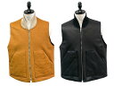 全2色【CWORKS by FINE CREEK&CO/シーワークス バイ ファインクリークアンドコー】2025SS「Deerskin Work Vest”Ce...