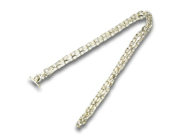 【FIRST ARROW's/ファーストアローズ】「Medium Necklace Chain with T-Bar/Tバー付きミディアムネックレスチェーン」(O-062T/50cm)【送料・代引き手数料無料】【あす楽対応】(アメカジ/ハーレー/バイカー/アクセサリー/プレゼント)