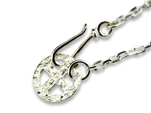 【FIRST ARROW 039 s/ファーストアローズ】「Small Necklace Chain with Medicine Wheel/メディスンホイール付きスモールネックレスチェーン」(O-063 P234B/50cm)【あす楽対応】(ネイティブ/インディアン/アメカジ/ハーレー/アクセサリー/WOLF PACK/ウルフパック)