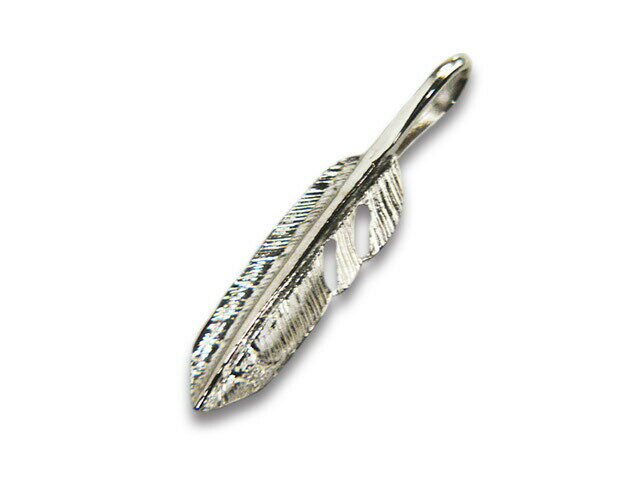 【FIRST ARROW's/ファーストアローズ】「Extra Small Feather”Left”/エクストラスモールフェザー”左向き”」(P-593L)(ネイティブ/インディアン/ジュエリー/ハンドメイド/シルバー/ゴールド/アメカジ/ハーレー/アクセサリー/プレゼント/WOLF PACK/ウルフパック) 2