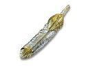 【FIRST ARROW's/ファーストアローズ】「Point K18 Large Feather with K18 Heart Feather”Left”/K...