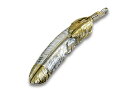 【FIRST ARROW's/ファーストアローズ】「Point K18 Large Feather with K18 Heart Feather”Right”/...