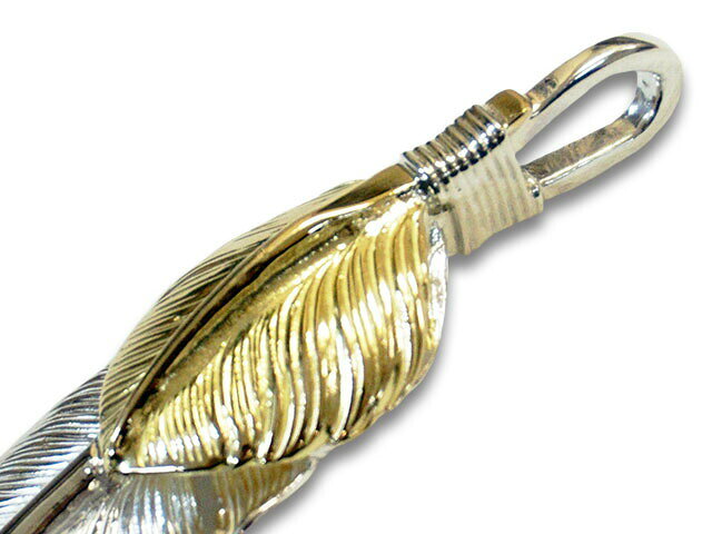 【FIRST ARROW's/ファーストアローズ】「Point K18 Large Feather with K18 Heart ...