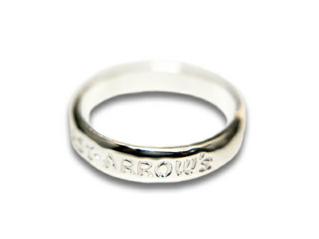 【FIRST ARROW's/ファーストアローズ】「Small Semicylinrical Logo Ring/スモール甲丸ロゴ入りリング」(R-087)【あす楽対応】(ネイティブ/インディアン/ジュエリー/ハンドメイド/シルバー/アメカジ/ハーレー/アクセサリー/プレゼント/WOLF PACK/ウルフパック)