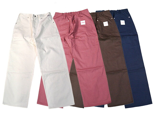 全4色2026SS「Cotton Duck Painter Pants/コットンダックペインターパンツ」(FL26-PT001)(ホイールズアパレル/アメカジ/ハーレー/バイカー/バイク/チョッパー/ボバー/カスタム/ホットロッド/WOLF PACK/ウルフパック)