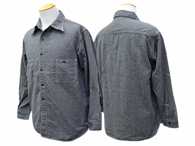 Rakuten - 【FULLCOUNT/フルカウント】2026SS「Triple Stitch Covert Chambray Shirt/トリプルステッチコバートシャンブレーシャツ」(4090C)(デニム/ジーンズ/インディゴ/アメカジ/ハーレー/ホットロッド/ミリタリー/WOLF PACK/ウルフパック)