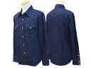 【FULLCOUNT/フルカウント】「Denim Western Shirts/デニムウエスタンシャツ」(4894)【あす楽対応】(デニム/ジーンズ/インディゴ/アメカジ/ハーレー/ホットロッド/ミリタリー/WOLF PACK/ウルフパック)