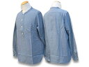 「Round Collar Pullover Chambray Shirts/ラウンドカラープルオーバーシャンブレーシャツ」(4900)(デニム/ジーンズ/インディゴ/アメカジ/ハーレー/ホットロッド/ミリタリー/WOLF PACK/ウルフパック)