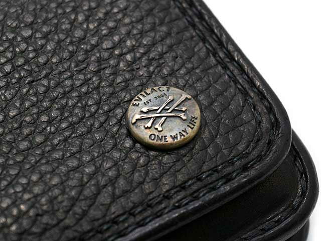 【EVILACT/イーブルアクト】×【AWAKE/アウェイク】「Leather Long Wallet”CROSS BO...