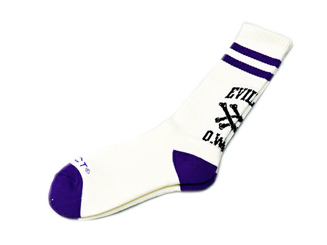 全4色【EVILACT/イーブルアクト】2025AW「Cross Bone Socks/クロスボーンソックス...