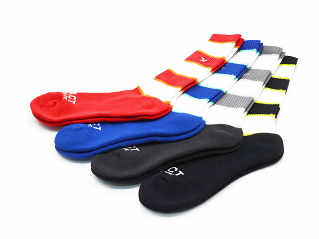 全4色【EVILACT/イーブルアクト】2026SS「Border Socks/ボーダーソックス」(EA26-BSOCKS)(GOODSPEED equipme...