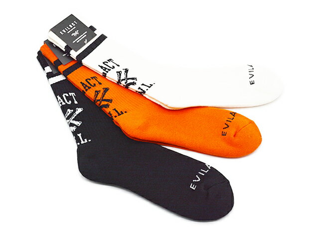 全3色【EVILACT/イーブルアクト】2024SS DCB Long Socks/DCBロングソックス EA-WFRSS-A02 GOODSPEED equipment/グッドスピードイクイップメント/ハーレー/バイカー/靴下/プレゼント/アメカジ/…