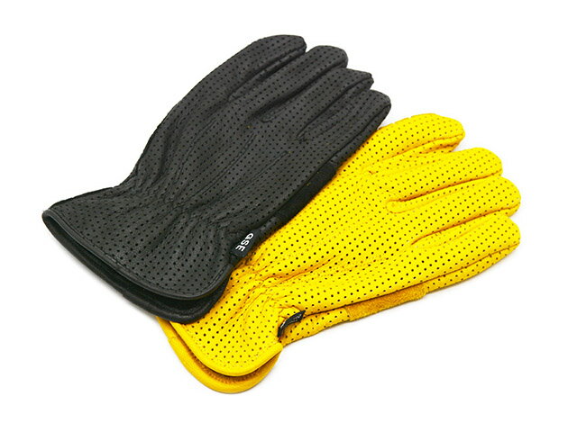 全2色2024SS「Punching Mesh Leather Glove/パンチングメッシュレザーグローブ」(GV-GPG10-2)(EVILACT/イーブルアクト/ハーレー/バイカー/バイク/手袋/アメカジ/ホイールズアパレル/WOLF PACK/ウルフパック)