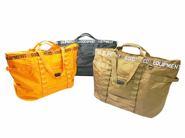 全3色【GOODSPEED equipment/グッドスピードイクイップメント】2024SS「Tote Bag/トートバッグ」(GSE-wfr-NB-GPB01)(EVILACT/イーブルアクト/ハーレー/バイカー/バイク/ホットロッド/アメカジ/ホイールズアパレル/WOLF PACK/ウルフパック)