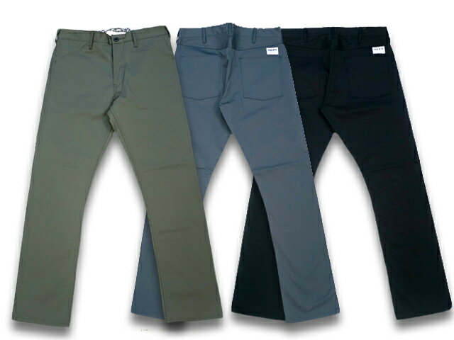 全3色2022AW「Stretch Work Pants/ストレッチワークパンツ」(ホイールズアパレル/アメカジ/ホットロッド/ハーレー/バイク/WOLF PACK/ウルフパック)