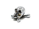 【HWZN BROSS/ハウゼンブロス】「Skull'n Shift Knob/スカルシフトノブ」(Chrome)(ハーレー/チョッパー/ボバー/バイク/バイカ...