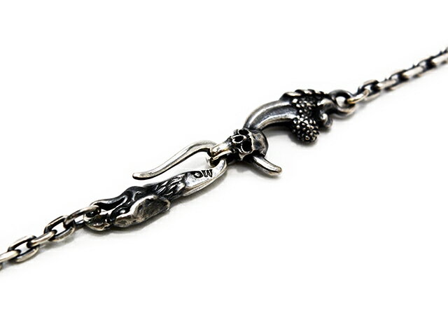 【MAD CULT/マッドカルト】「3.2 Beans Predation Necklace Chain/3.2ビーンズプレデイションネックレスチェーン」(NC-13)(Silver925/アクセサリー/ジュエリー/プレゼント/バイカー/ハーレー/ホットロッド/アメカジ/ハンドメイド/WOLF PACK/ウルフパック)